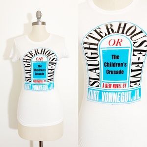Kurt Vonnegut slaughter House Five t shirt med